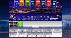 Desktop Screenshot of pecosleague.com