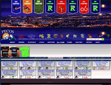 Tablet Screenshot of pecosleague.com